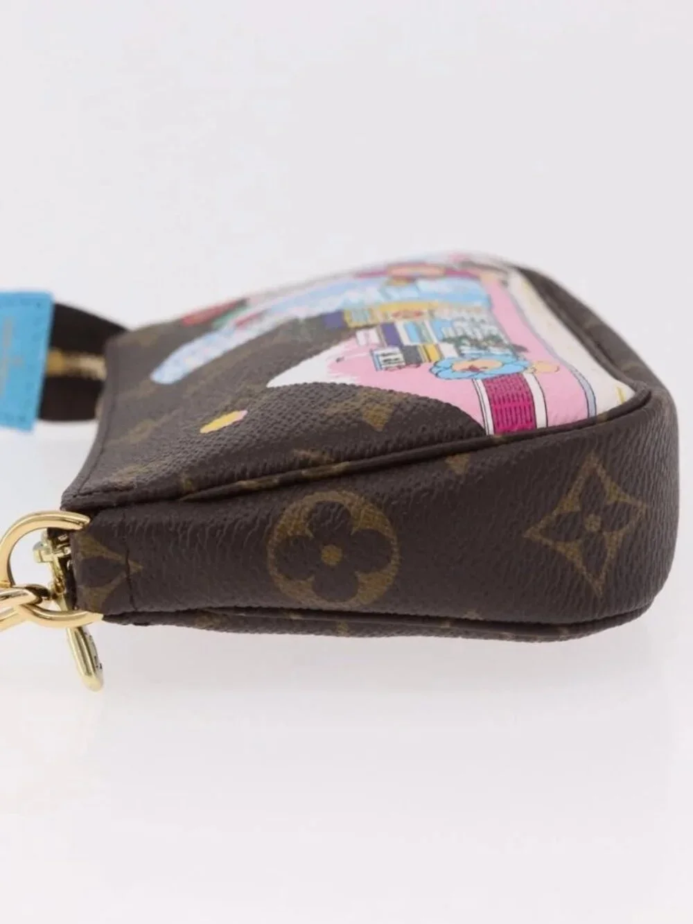LOUIS VUITTON Vivienne Mini Pochette Accessoires Pouch M81637 LV Auth 189294SM